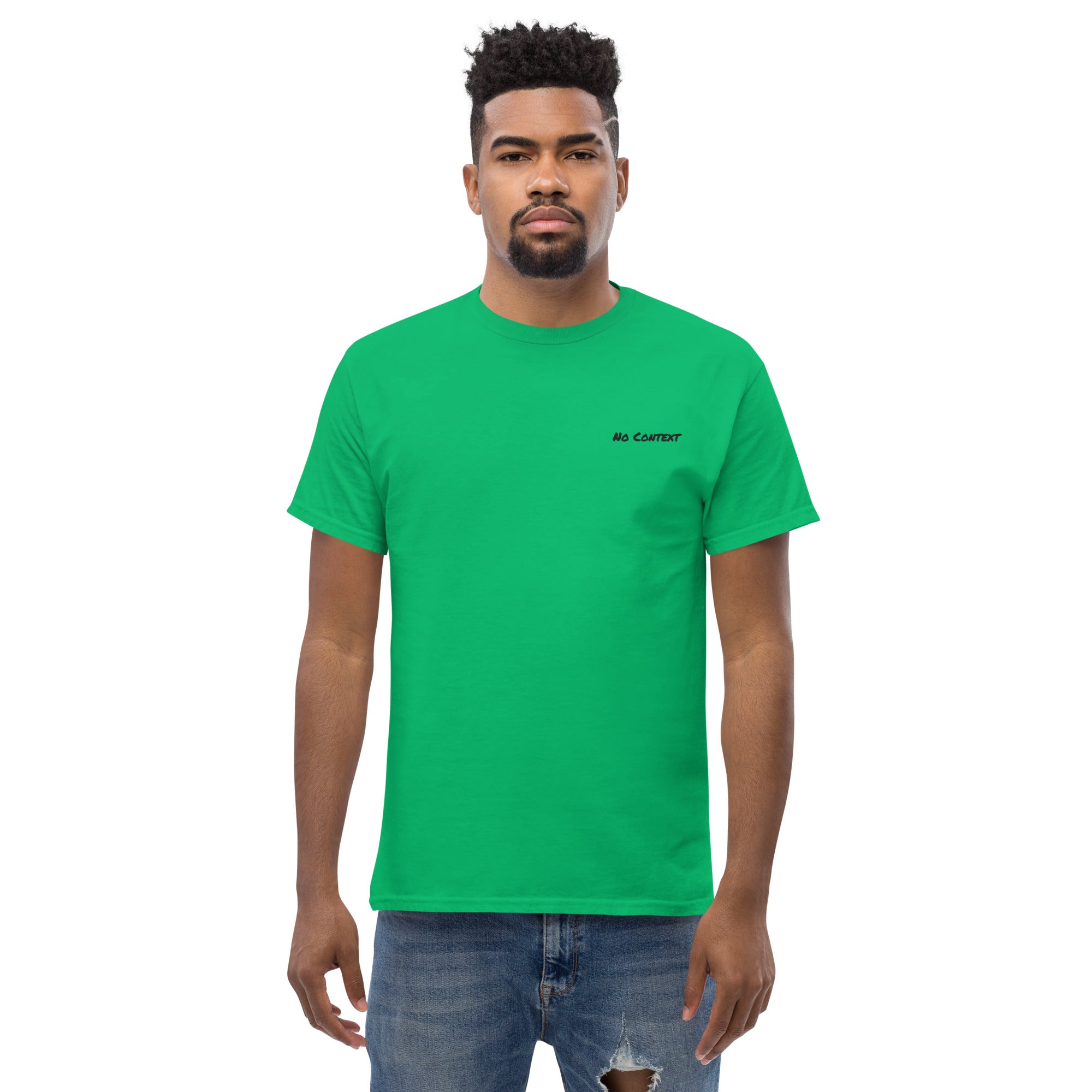 No-Context T-Shirt (Black Logo)
