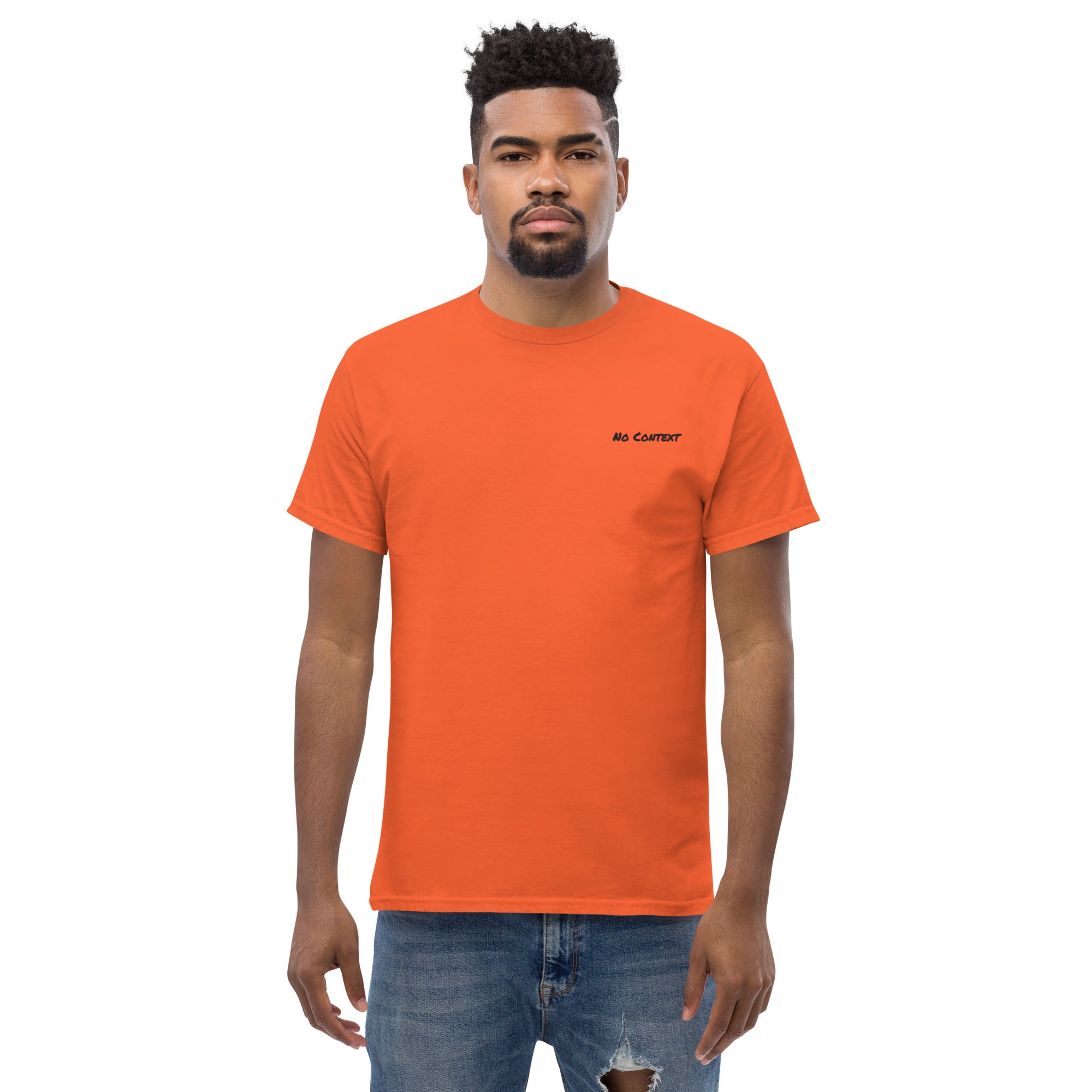No-Context T-Shirt (Black Logo)