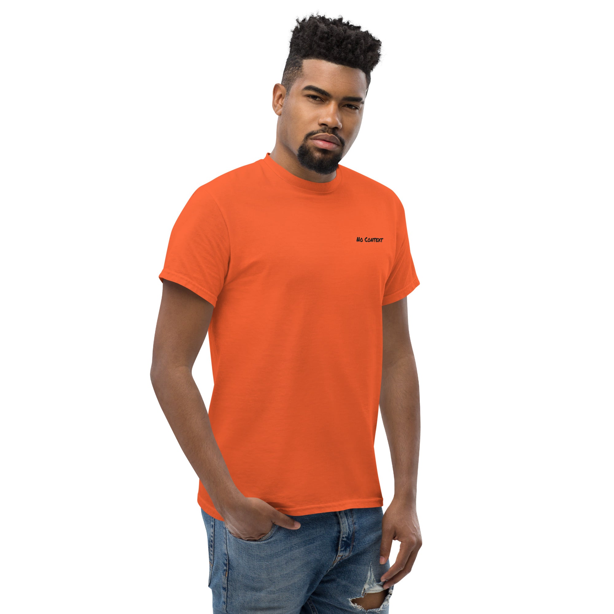 No-Context T-Shirt (Black Logo)