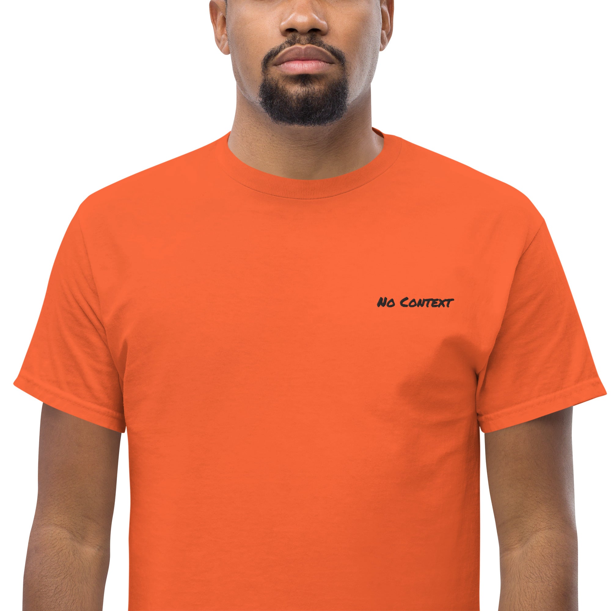 No-Context T-Shirt (Black Logo)