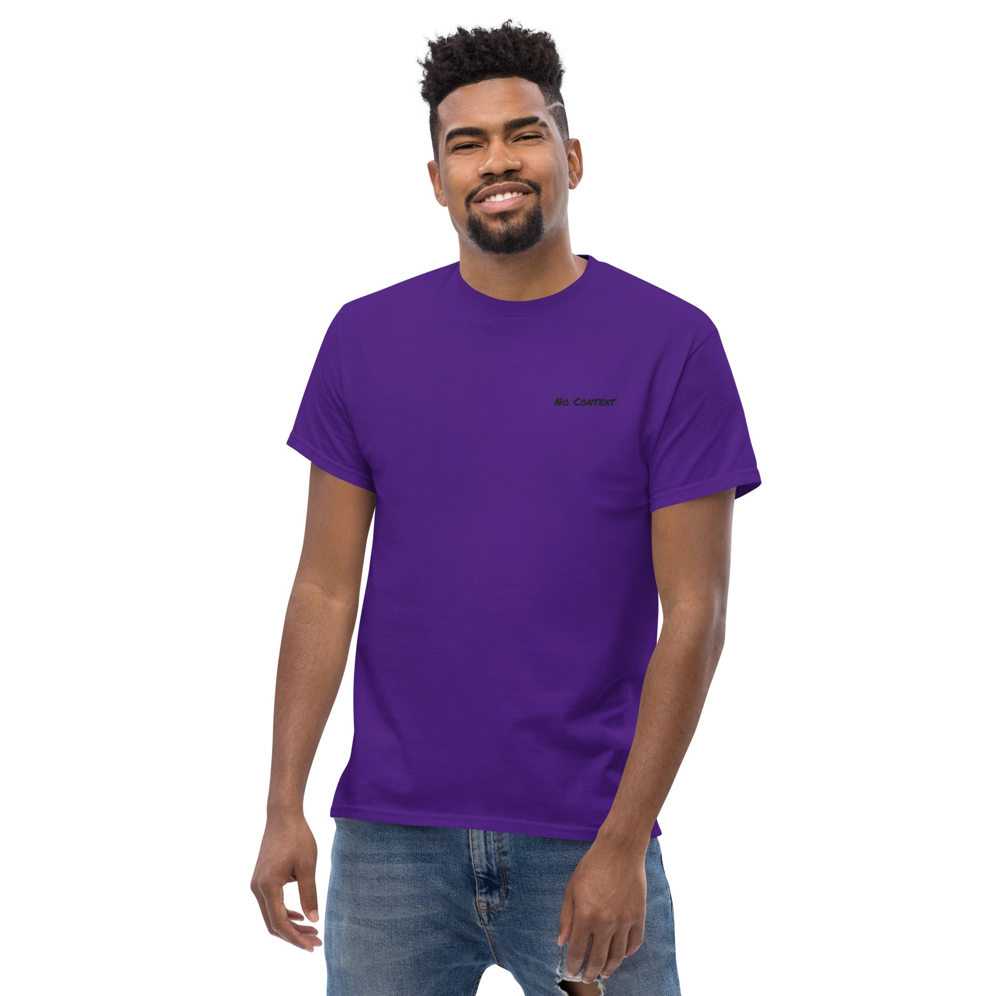 No-Context T-Shirt (Black Logo)
