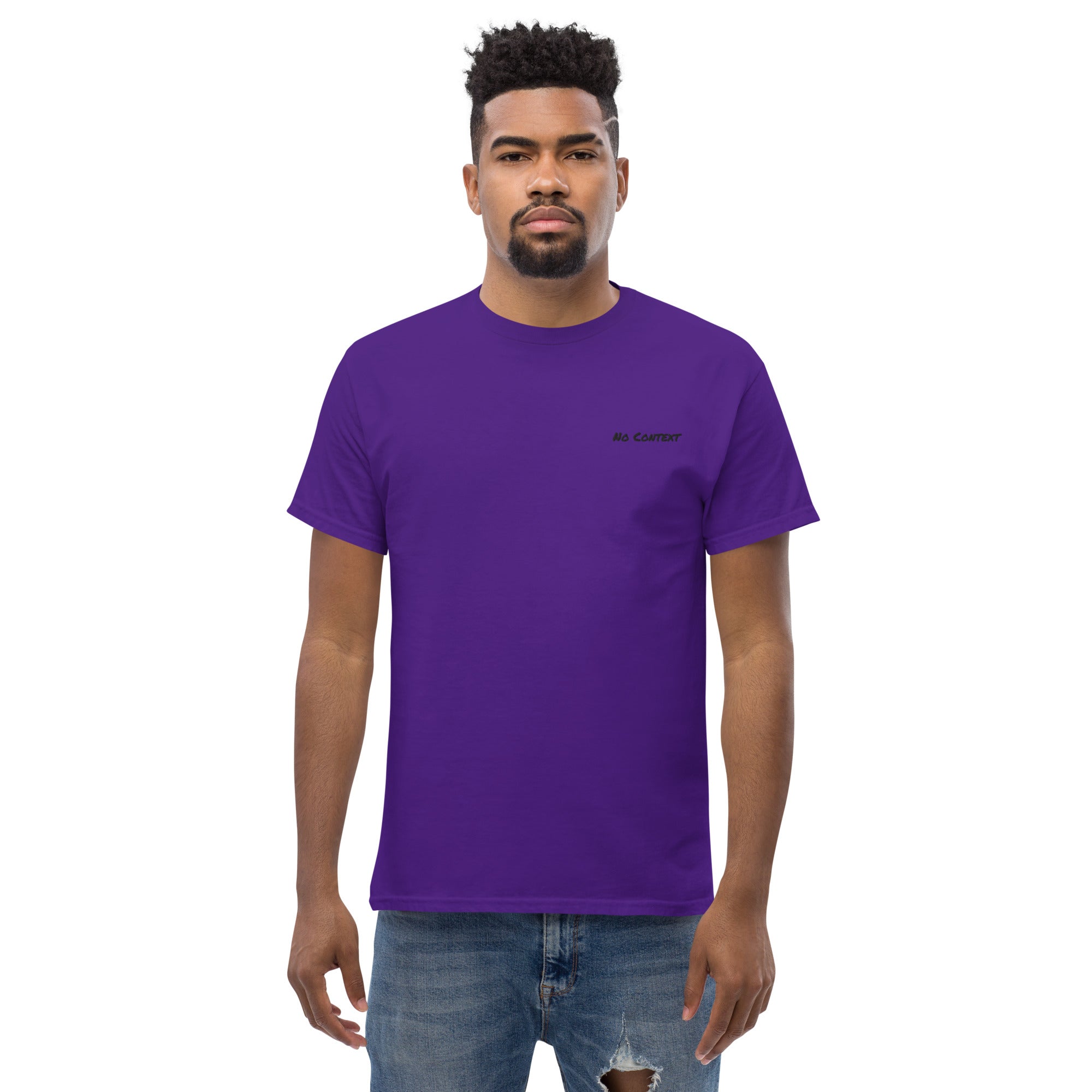 No-Context T-Shirt (Black Logo)