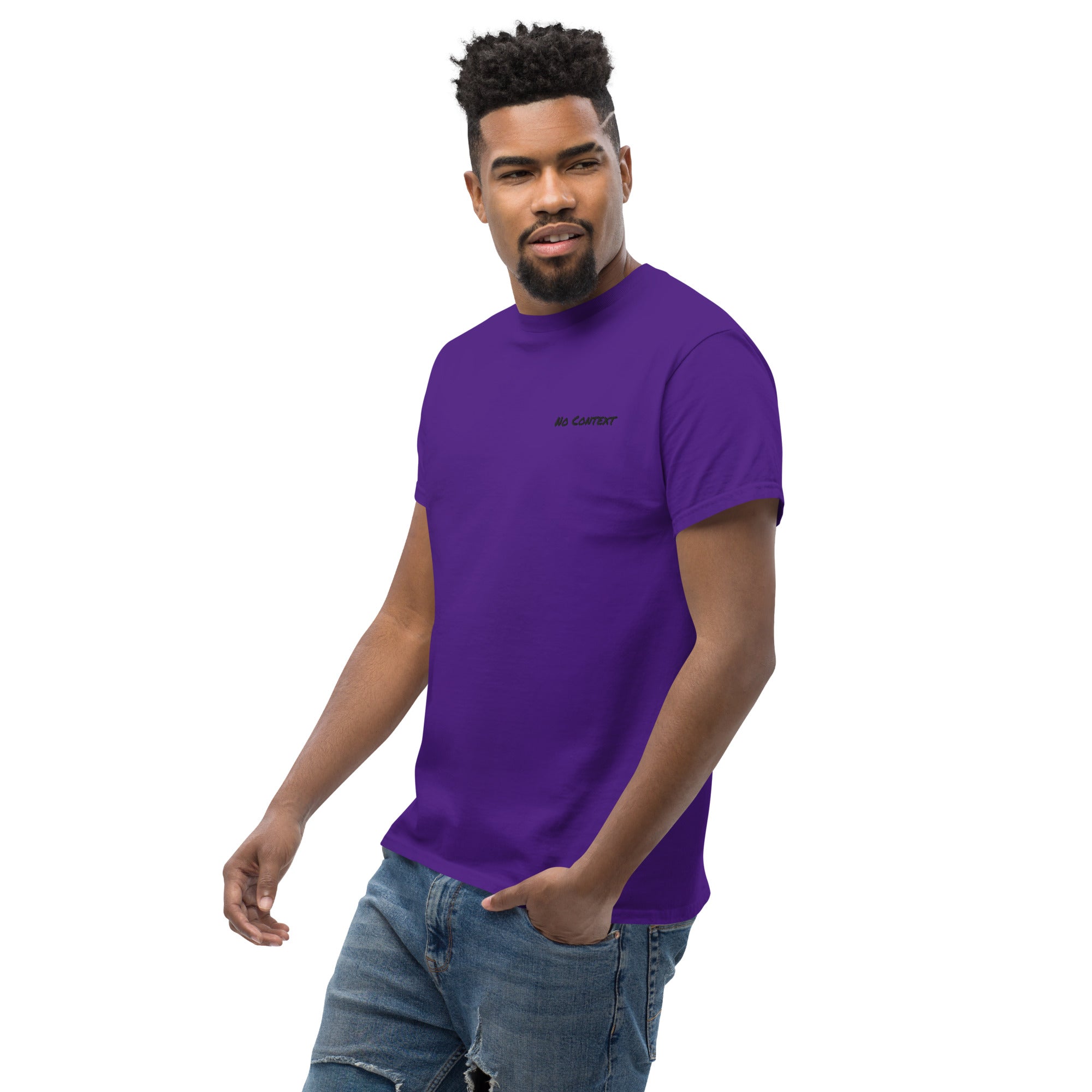 No-Context T-Shirt (Black Logo)