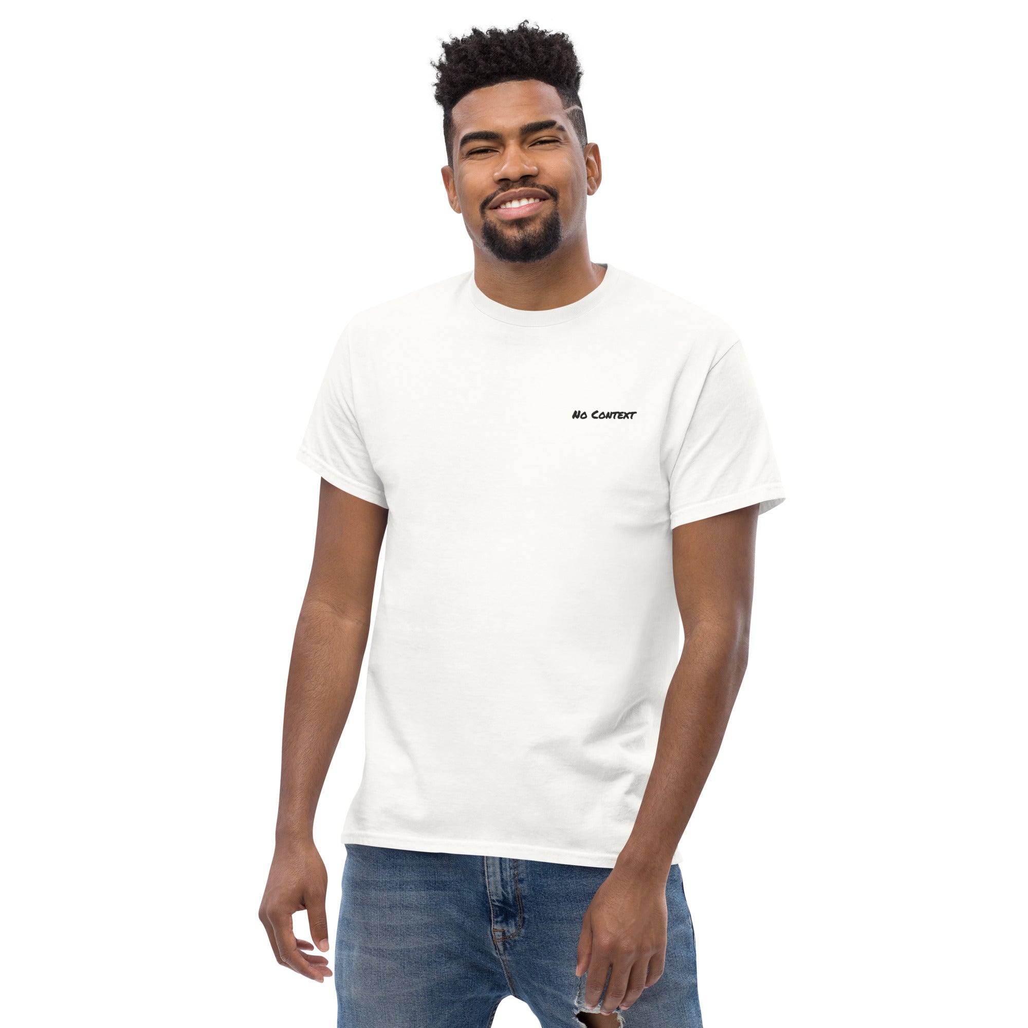 No-Context T-Shirt (Black Logo)