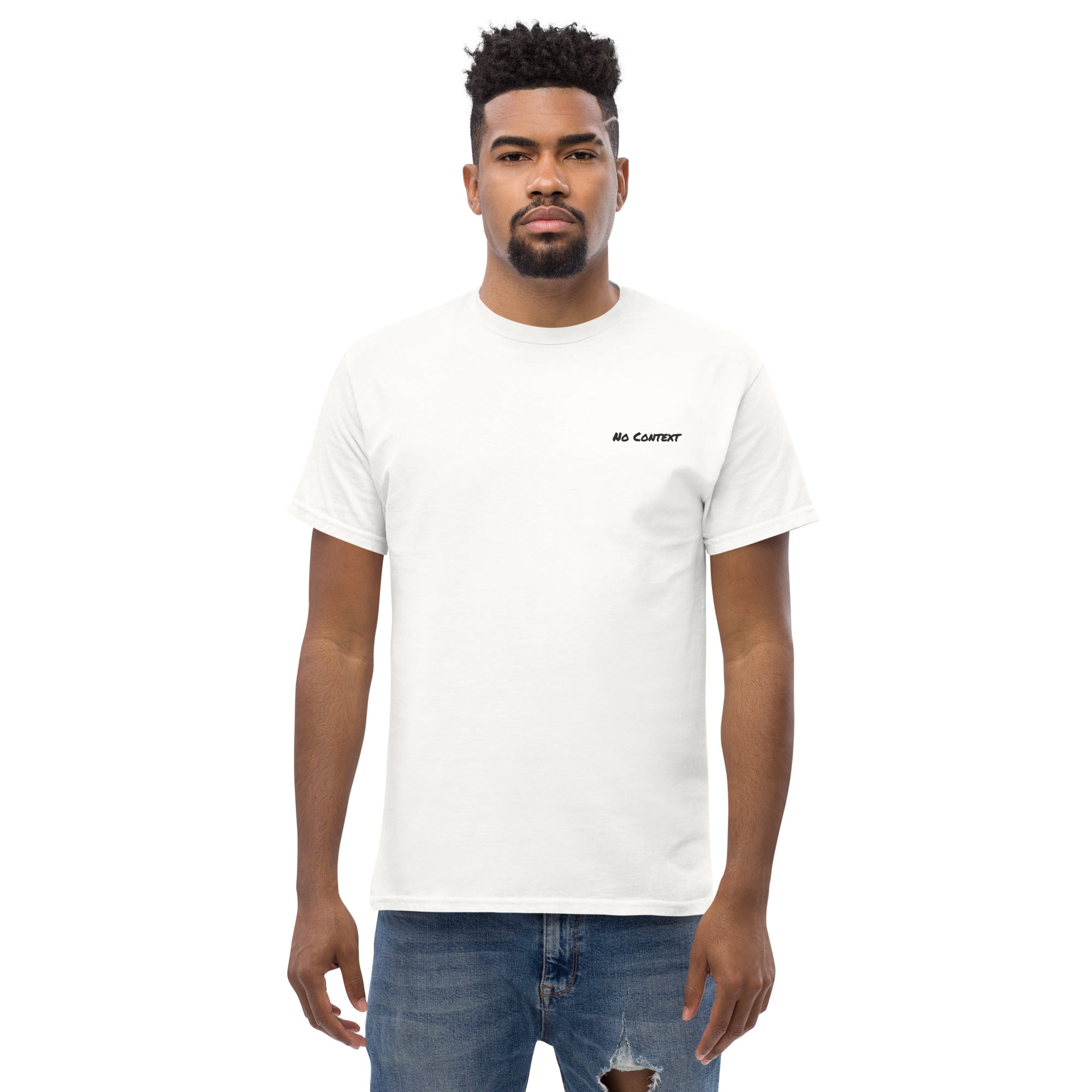 No-Context T-Shirt (Black Logo)